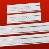 Listwa progowa HONDA CIVIC MK9 Stal nierdzewna 304 połysk 4szt