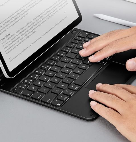 Czarne etui ESR 6B012A do iPada Air 11" (M2, 2024) z klawiaturą na Arena.pl