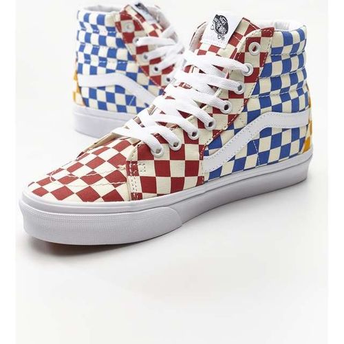 Vans SK8 HI VLV CHECKERBOARD MULTI TRUE WHITE na Arena.pl