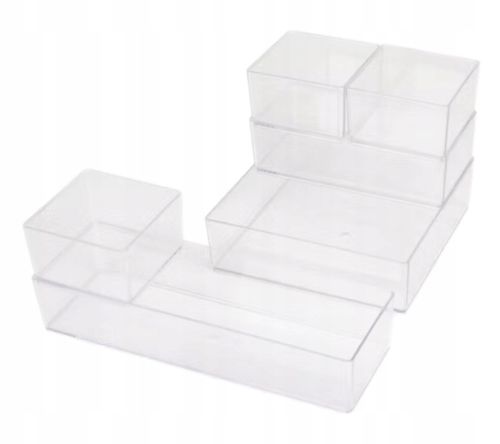 ORGANIZER NA KOSMETYKI POJEMNIK WKŁAD DO SZUFLADY MODUŁOWY na Arena.pl