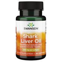 # SWANSON Shark Liver Oil 550 mg (60 kaps.)