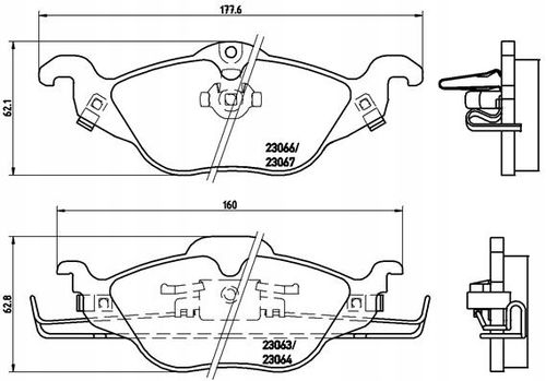 TARCZA HAM PRZOD 256X24 V BREMBO na Arena.pl