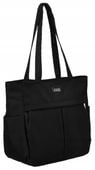 Torba damska PETERSON miejska torebka shopper bag na ramię czarna A4