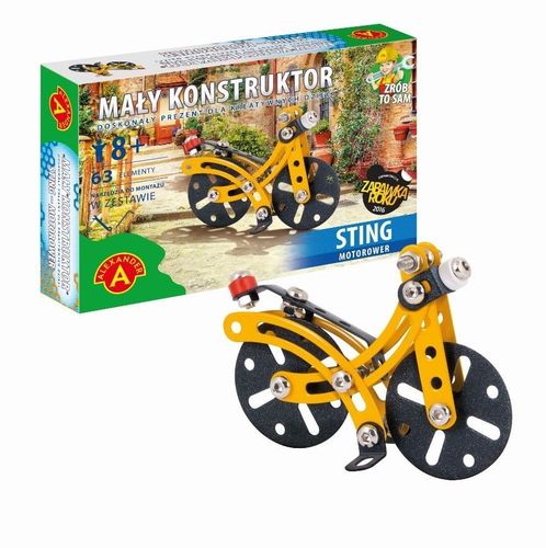 Mały Konstruktor Sting Motorower na Arena.pl