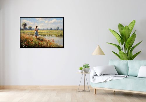 Plakat 100x70cm Wiejski Spokój na Arena.pl