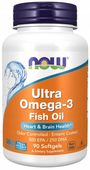 Now Foods Ultra Kwasy Omega 3 DHA EPA 90 kapsułek