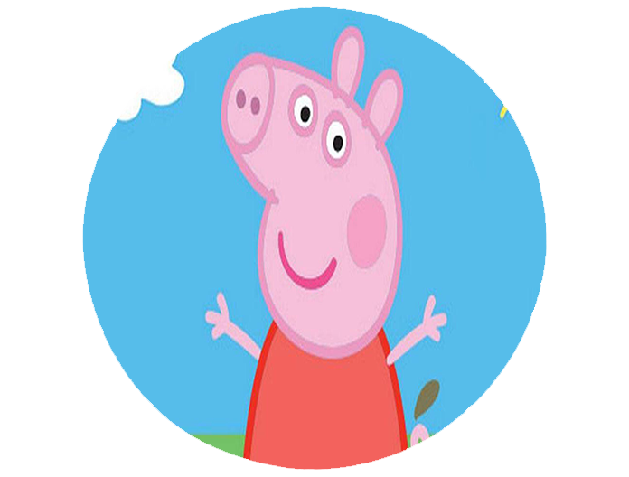 Opłatek na tort Świnka Peppa zdjęcie 1