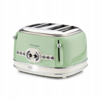 Toster do pieczywa Ariete Vintage 156/04 4 Tosty 1600W Zielony