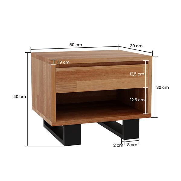 Stolik nocny Fado 1S zdjęcie 4