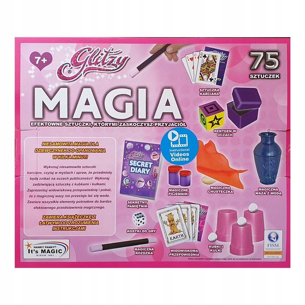 GLITZY MAGIC COLLECTION 75 TRICKS 8000 zdjęcie 1