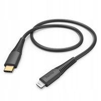 Kabel Hama USB typ C - Apple Lightning 1,5 m czarny