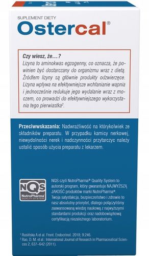 Nutropharma Ostercal Wapń 90 kapsułek na Arena.pl