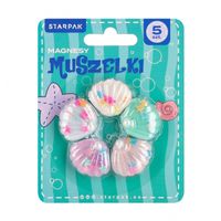 magnesy muszelki sheels 30 mm 5 sztuk starpak