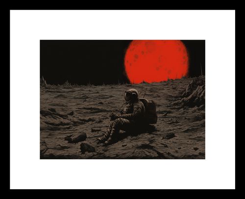 Plakat 18x13cm Samotność w Kosmosie na Arena.pl