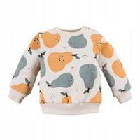 Bluza dziecięca bawełna beżowy rozmiar 80 Eevi