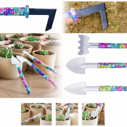 Walizka Narzędzi Ogrodniczych dla Kobiet - Zestaw 10 Elementów fioletowe na Arena.pl