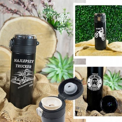 Prezent KUBEK TERMICZNY TERMOS na urodziny 18 40 50 60 TATY Chłopaka NIEGO na Arena.pl