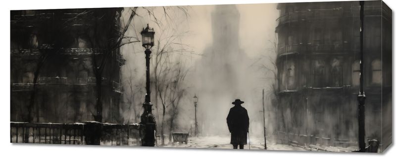 Obraz 100x40cm Mgła nad Londynem zdjęcie 1