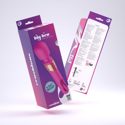 crushious big ben dual massager with flicker na Arena.pl