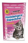 BENEK Neutralizator Lawendowy pochłaniacz zapachów kuwety kota Lawenda 450