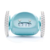 Uciekający Budzik Clocky Aqua Blue / Morski Błękit