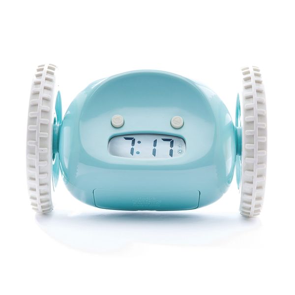 Uciekający Budzik Clocky Aqua Blue / Morski Błękit zdjęcie 1