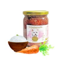 Risotto wieprzowe 400g gotowana karma dla psa alergie pokarmowe
