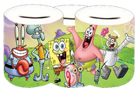 Skarbonka Ceramiczna - SpongeBob Kanciastoporty