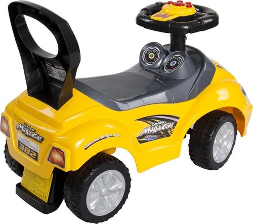 Jeździk Mega car - żółty na Arena.pl