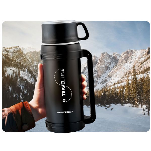 Termos próżniowy 1500 ml BD-781 czarny zdjęcie 11