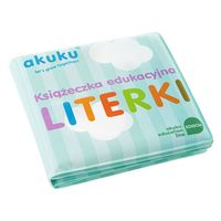 AKUKU Miękka książeczka edukacyjna, kąpielowa dla niemowląt literki