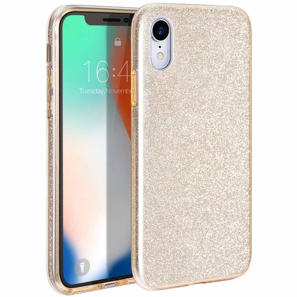 Etui Iphone 13 Pro Brokat Glitter Złote zdjęcie 1