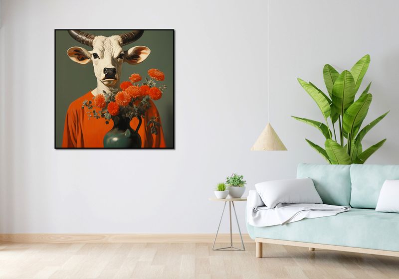 Plakat 100x100cm Harmonia Kontrastów zdjęcie 4