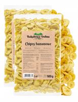 CHIPSY BANANOWE 1 kg 1000G CHRUPIĄCE BANANY PRZEKĄSKA BEZ KONSERWANTÓW