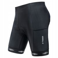 Spodenki Rowerowe Wkładka Żelowe 5d Oddychające Żelowe Termo ERGONOMIA 6XL