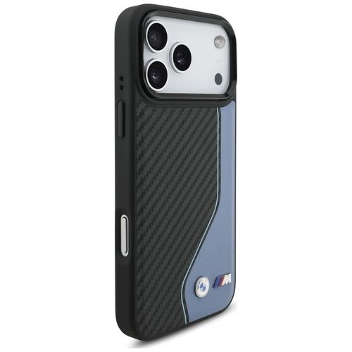 Etui BMW M Carbon Logo MagSafe do iPhone 17 Pro Max niebieski na Arena.pl