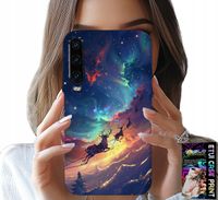 ETUI DO HUAWEI P30 - RENIFEREK SŁODKI RENIFER ŚWIĄTECZNY WZÓR