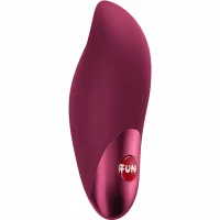 fun factory charme bullet - mini wibrator z silikonową powłoką, czerwony