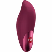 fun factory charme bullet - mini wibrator z silikonową powłoką, czerwony