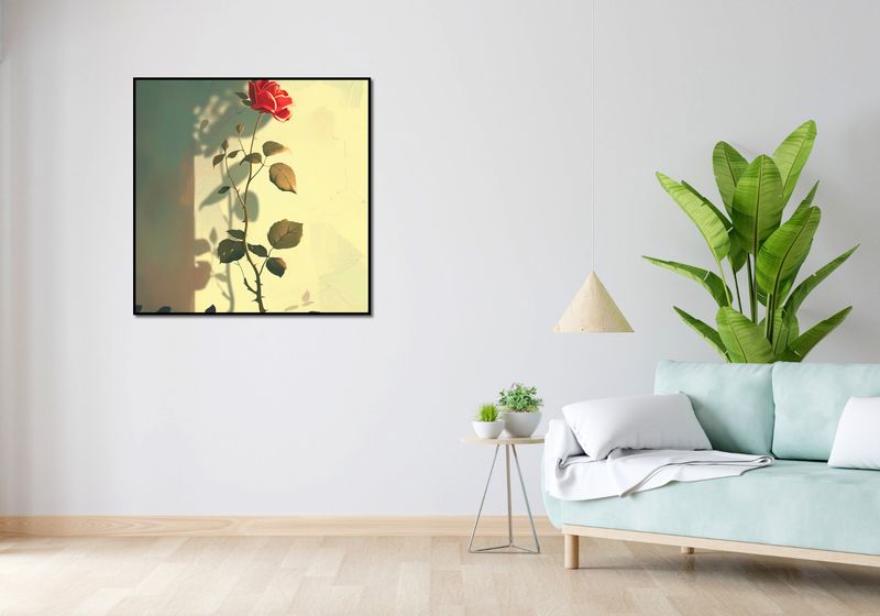 Plakat 90x90cm Subtelność zdjęcie 4