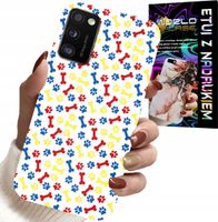 ETUI DO SAMSUNG GALAXY A41 - ŁAPKI KOŚCI PIES PATROL BAJKI + SZKŁO