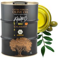 Oliwa z Oliwek Extra Virgin GRECKA Ekologiczna BIO 5l ŚWIEŻY ZBIÓR 2024/25