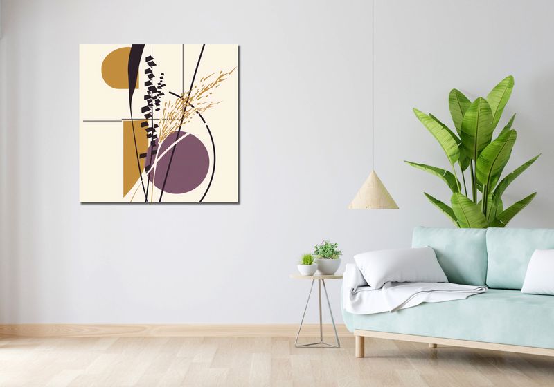 Obraz 90x90cm Jesienne Tańce zdjęcie 2