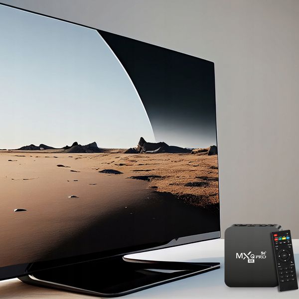SMART TV BOX 8GB MXQ PRO 4K DEKODER Android 11.1 WIFI MULTIMEDIA + PILOT zdjęcie 12