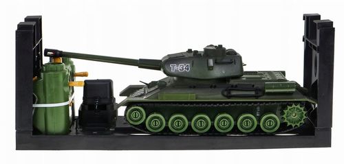 DUŻY ZESTAW Bitwa CZOŁGÓW Na Pilota R/C 2w1 Tiger Vs T-34 1:28 Dźwięki na Arena.pl