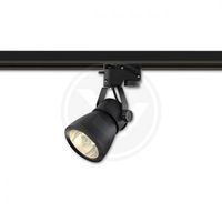 CZARNY REFLEKTOR 1-FAZA GU10 GOLDI 73MM ALUMINIUM LED