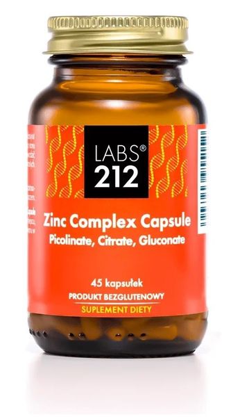 LABS212 Zinc Complex Capsule (45 kaps.) zdjęcie 1