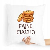 Poduszka Zabawny Prezent Fajne Ciacho Z Nadrukiem Ze Zdjęciem