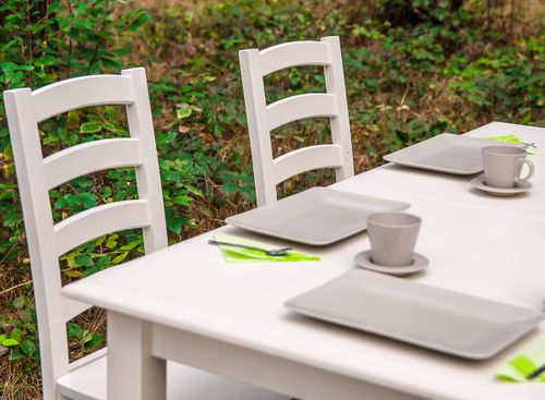 STÓŁ BIAŁY SOSNOWY BELLUNO ELEGANTE PL022B na Arena.pl