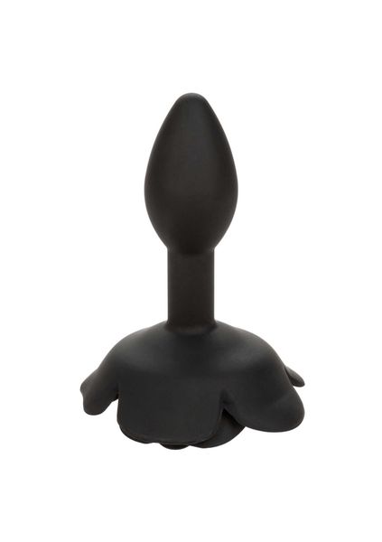 Small Rose Anal Plug Black zdjęcie 2
